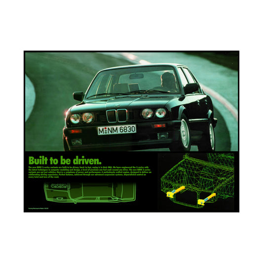 Built to be Driven Poster 24x18
